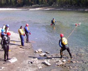 Swift Water Rescue, Throw Line, Rocky Mountain Adventure Medicine